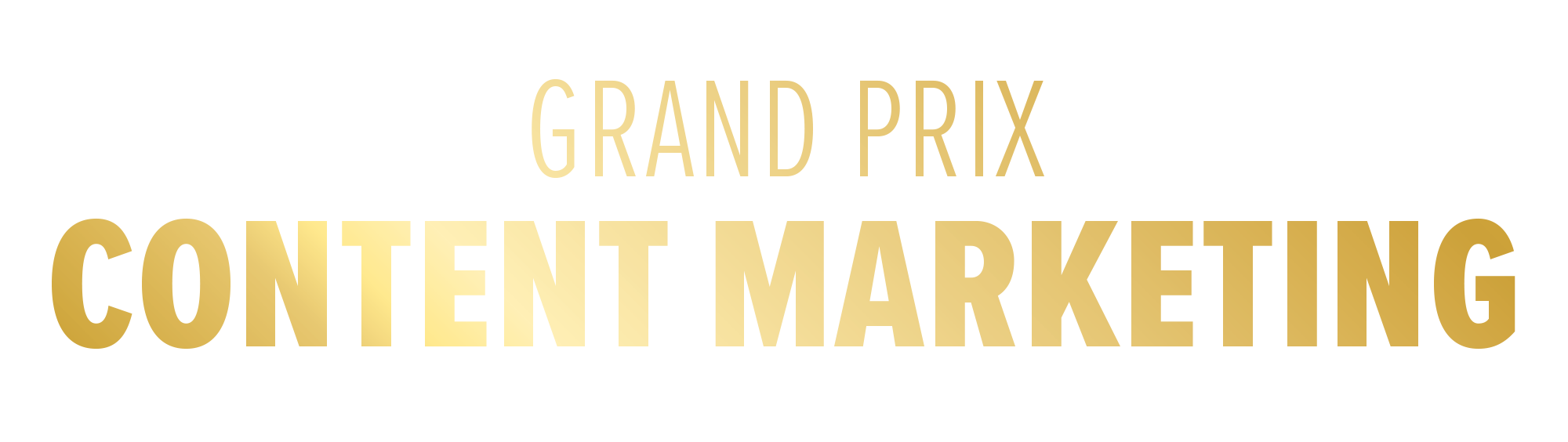 Grand Prix Content Marketing